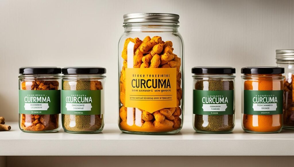 conservation du Curcuma