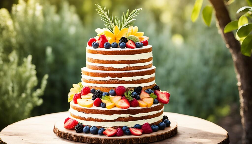 naked cake mariage