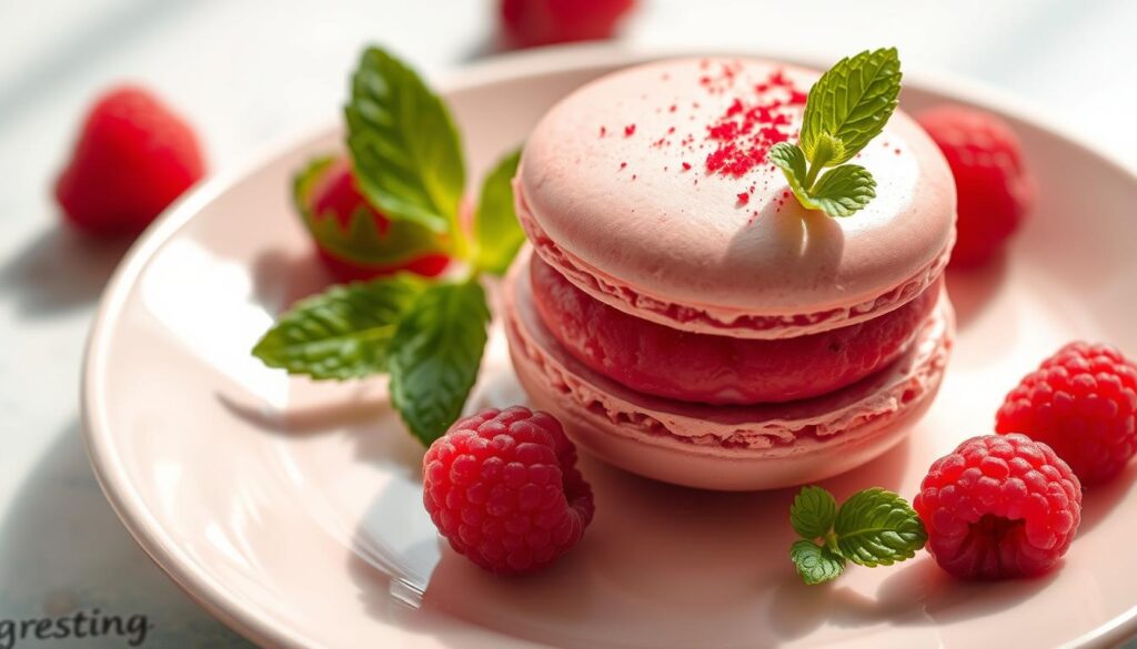 Macaron framboise