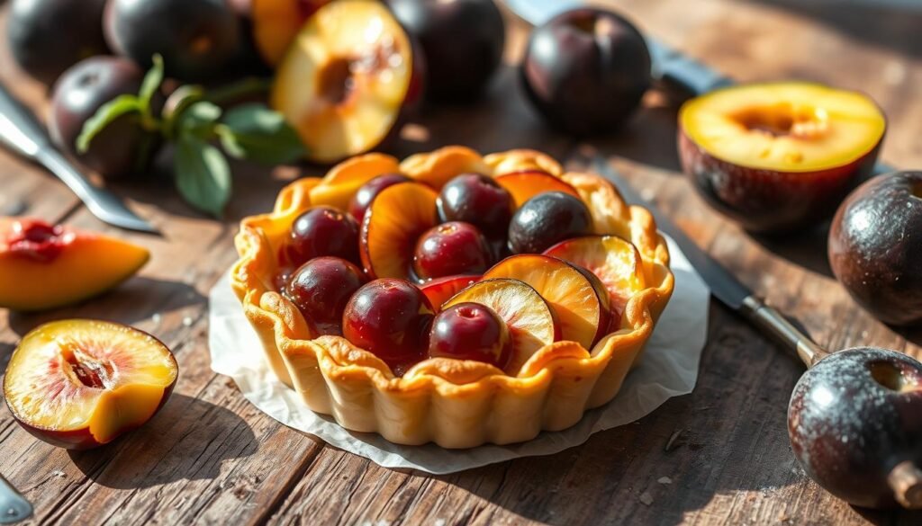 Tartelette quetsches