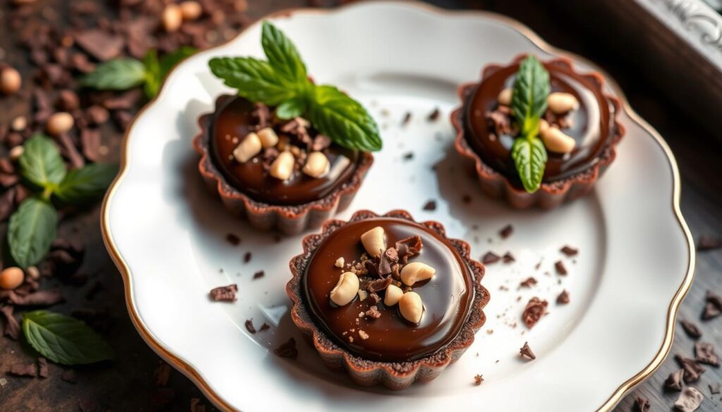 Tartelettes chocolat praliné