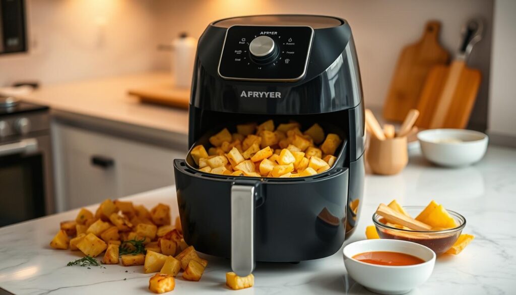 Technique de cuisson des pommes de terre en air fryer