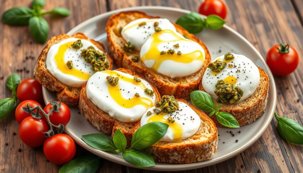 bruschetta burrata