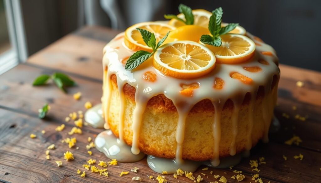 cake glacé au citron