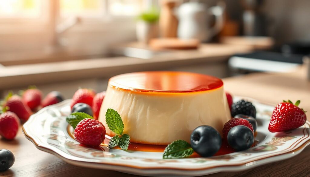 calorie flan patissier