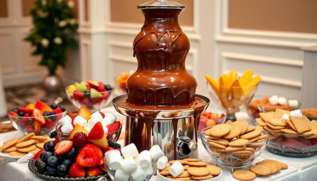 fontaine de chocolat