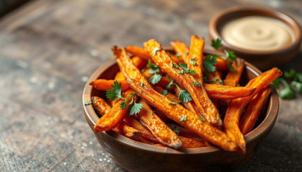 frites de patates douces