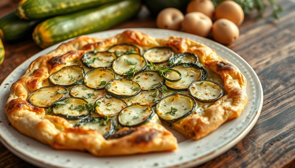 galette de courgette au four