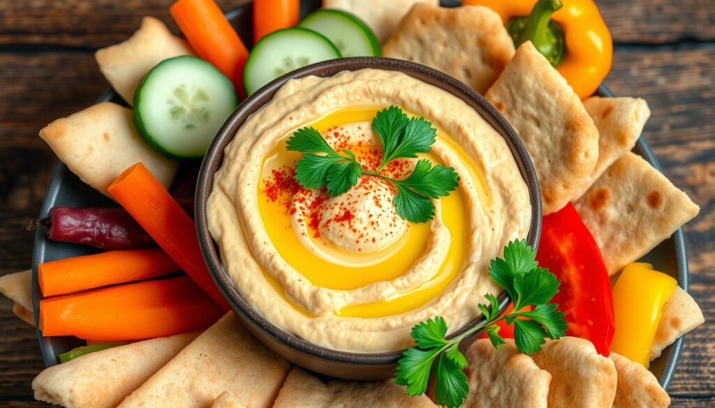 houmous crémeux et savoureux