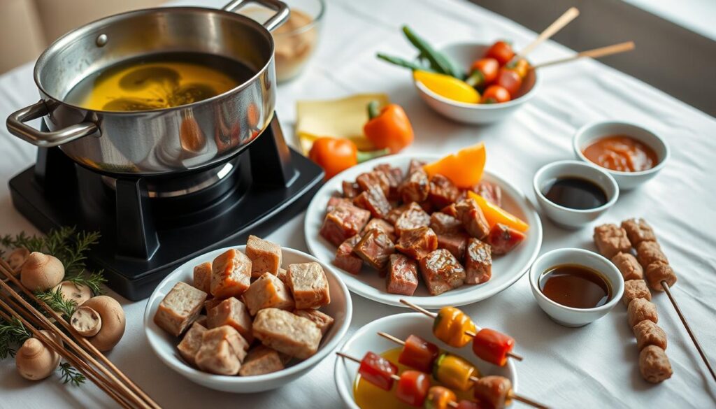 ingrédients fondue