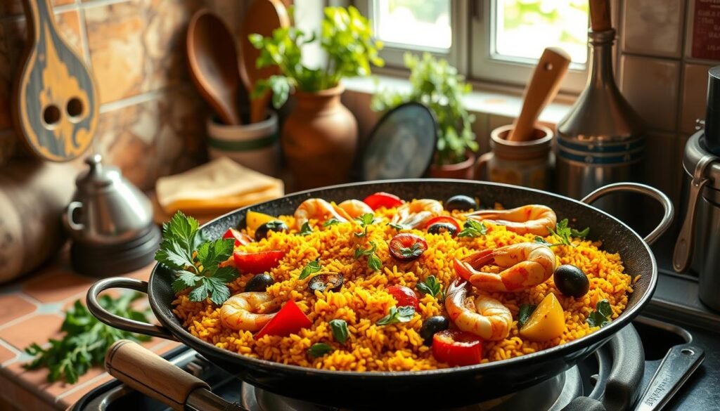 recette authentique de la paella espagnole