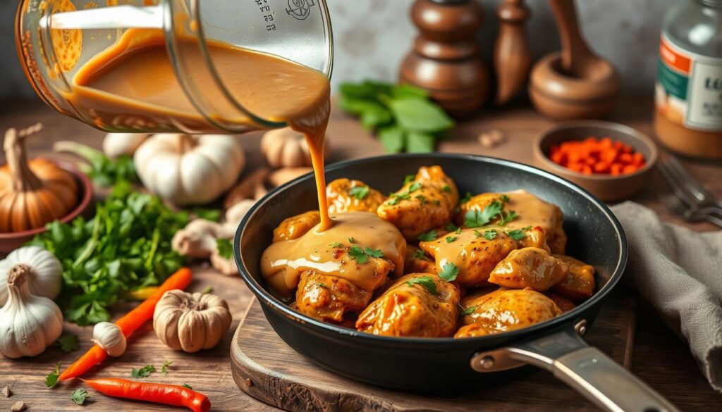 recette de poulet au beurre de cacahuète