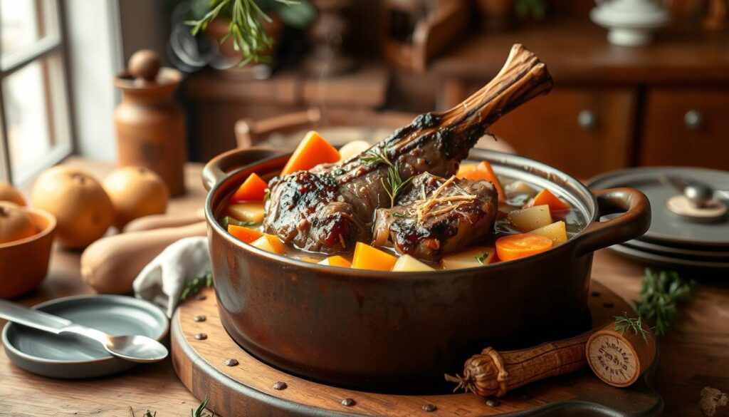 recette du jarret de veau en pot au feu