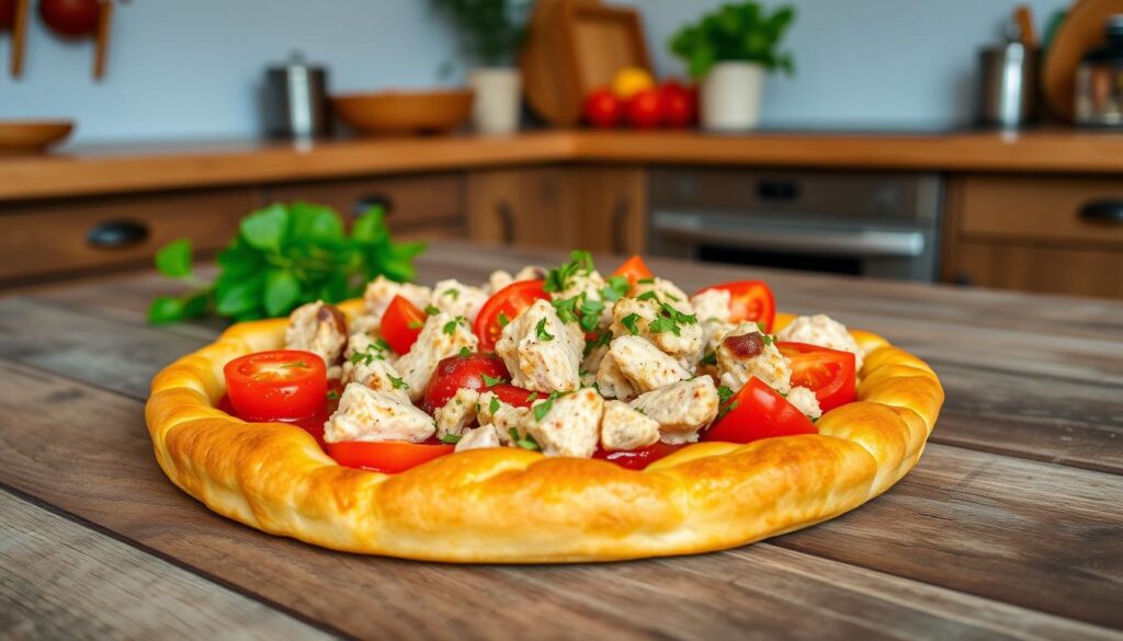 recette tarte au thon et à la tomate