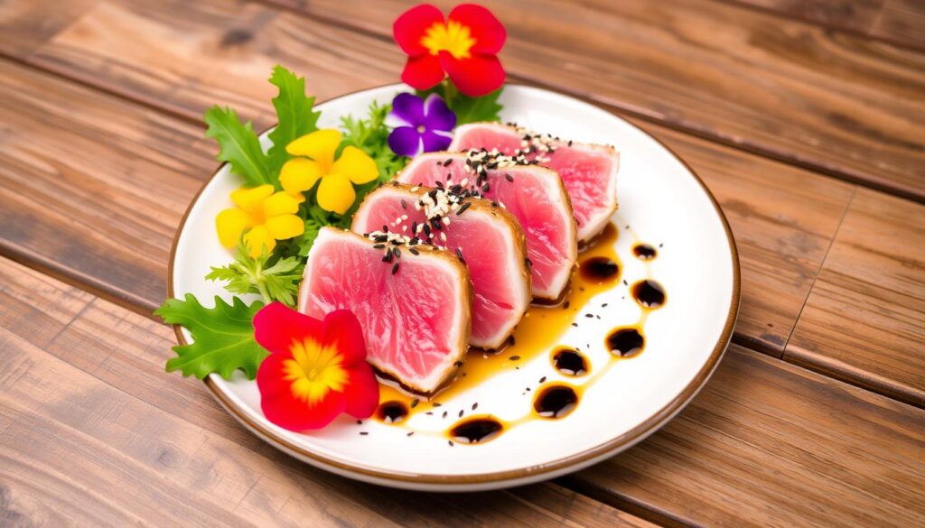 recette tataki de thon sésame