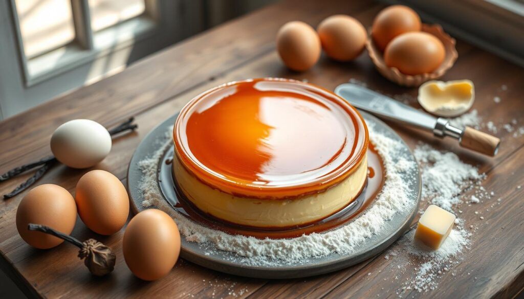 recette traditionnelle flan patissier