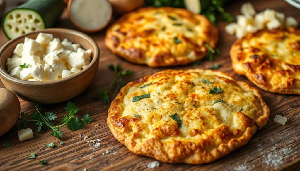 recettes galettes courgettes fromage