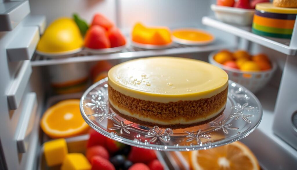 réfrigérer cheesecake