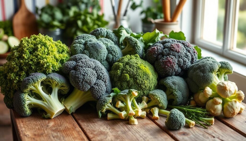 variétés de brocoli