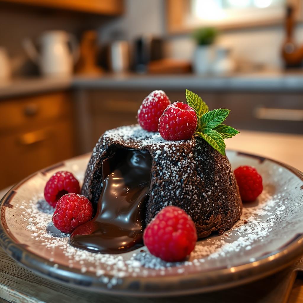 Fondant au chocolat Cyril Lignac