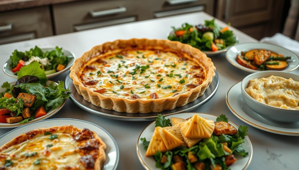 accompagnements quiche lorraine