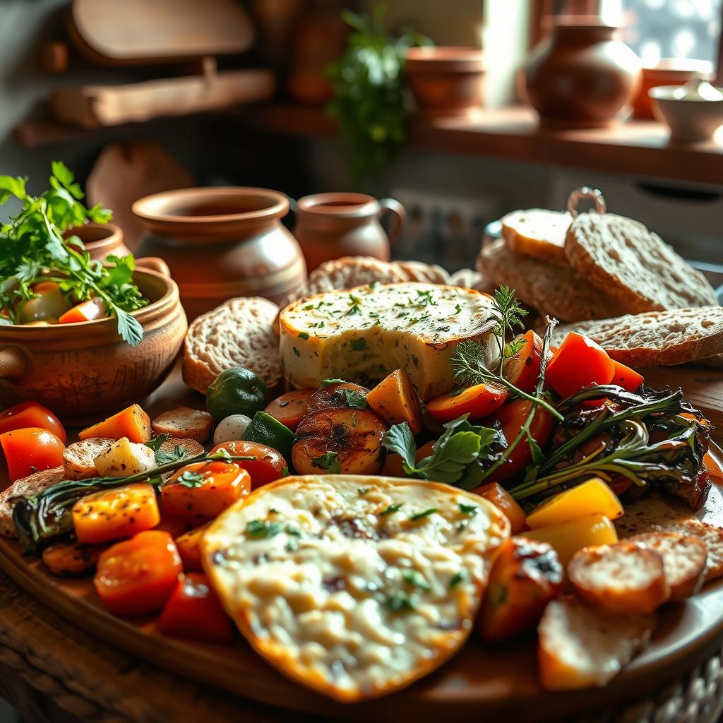 cuisine végétarienne scamorza