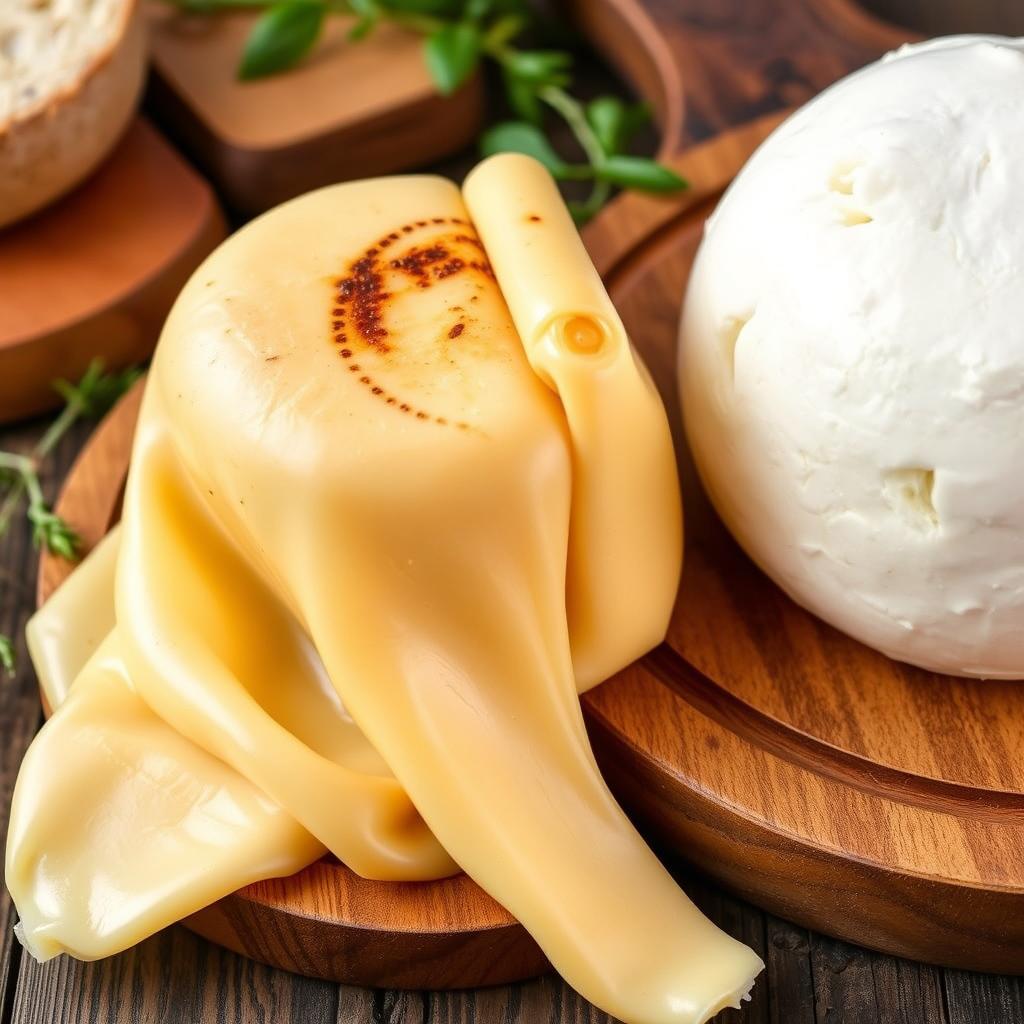 différences scamorza mozzarella