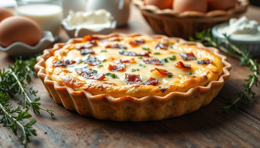 quiche lorraine sans pâte