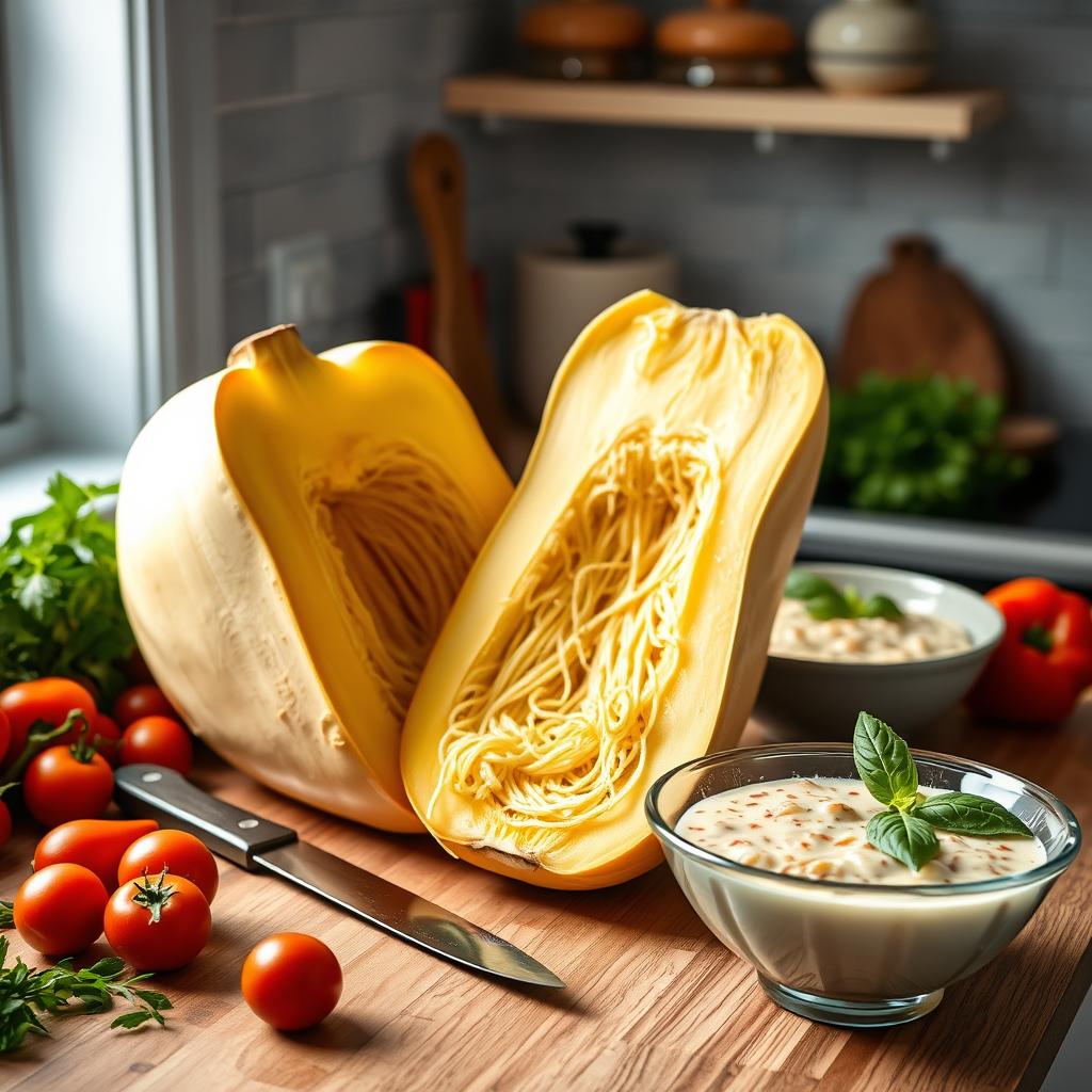 recette courge spaghetti