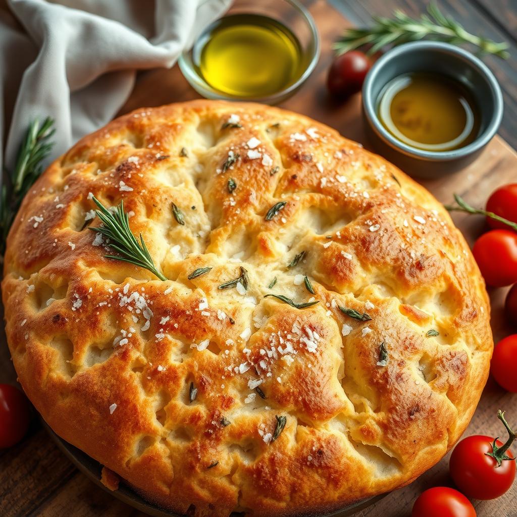 recette focaccia italienne traditionnelle​