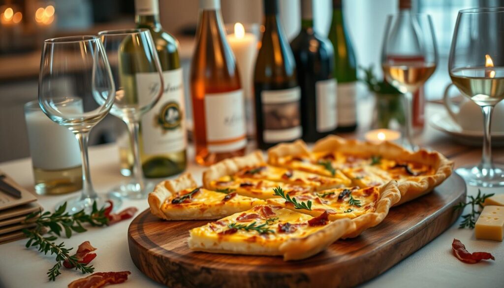 vins pour quiche lorraine