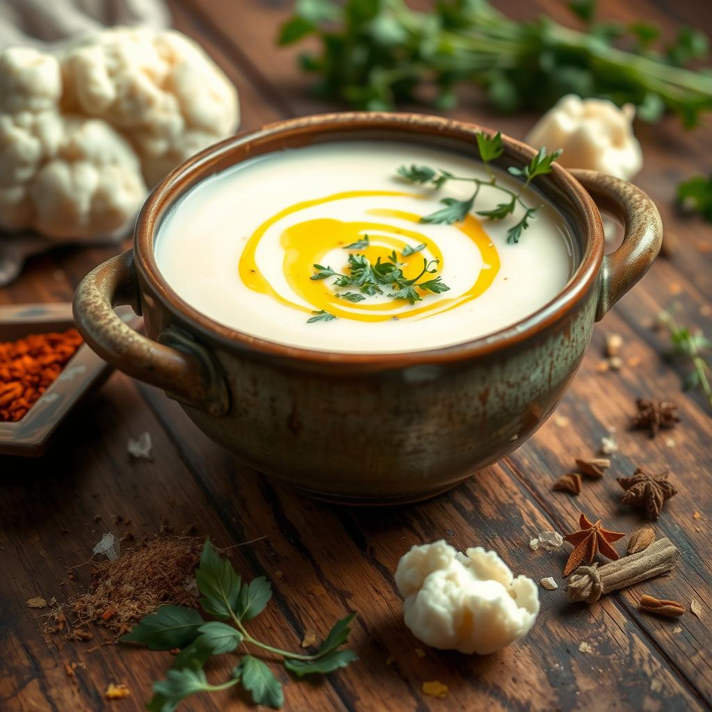 Soupe Chou-fleur crémeuse