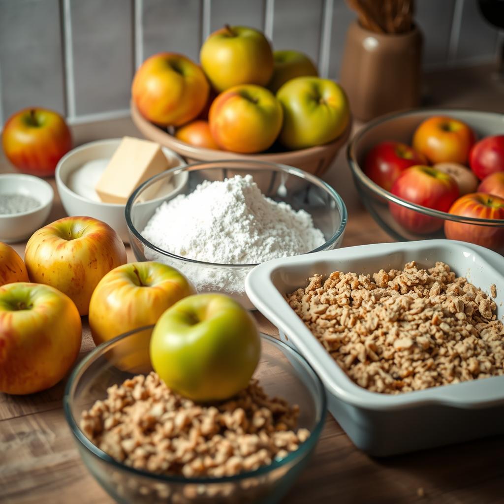 conseils de cuisine pour le crumble aux pommes