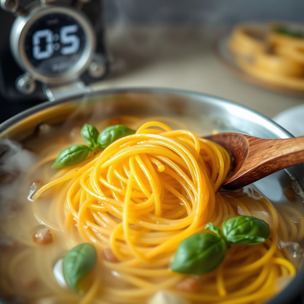 cuisson pâtes al dente