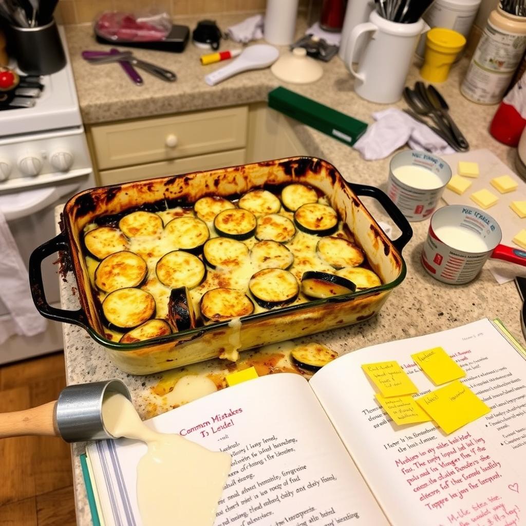 erreurs courantes gratin de courgettes