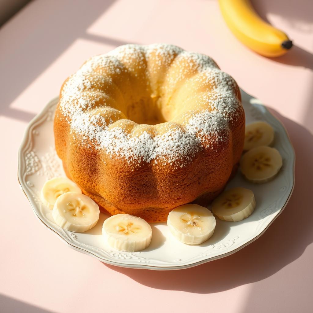 gâteau aux bananes dessert léger