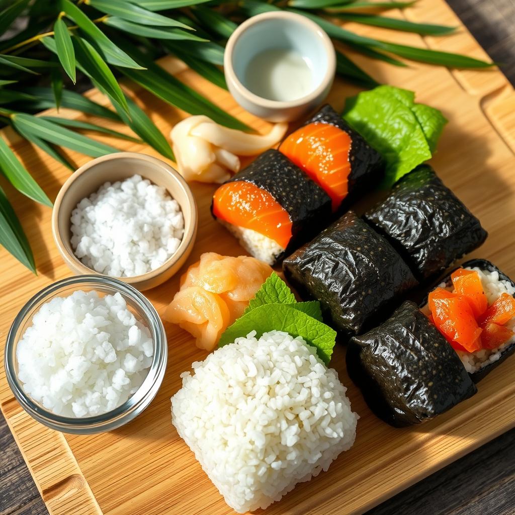 ingrédients onigiri