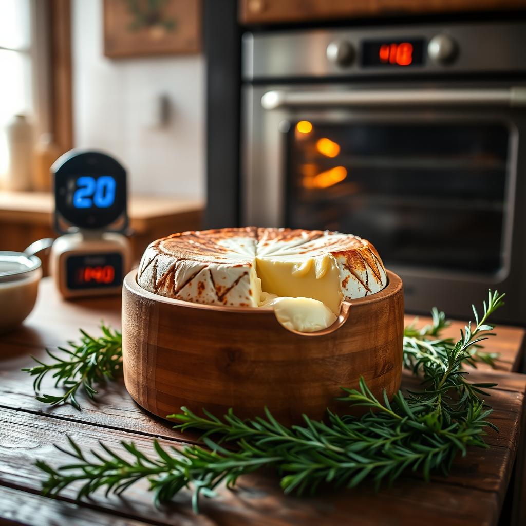 temps de cuisson camembert au four