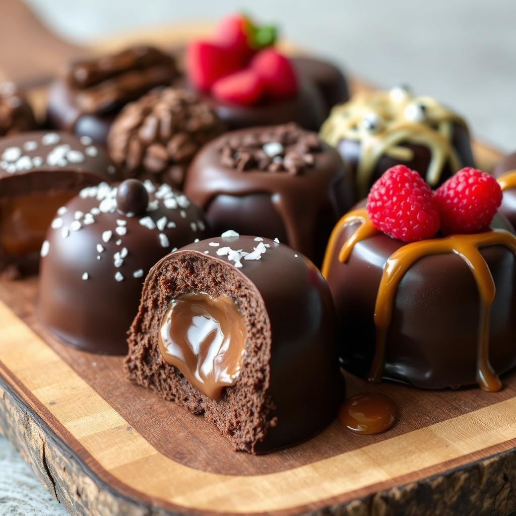 variantes de fondant au chocolat